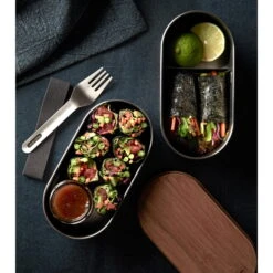 Black+blum Stainless Steel Bento Box - Proviantdose -Trangian Verkaufe black blum stainless steel bento box proviantdose bbl bam bt l016 2