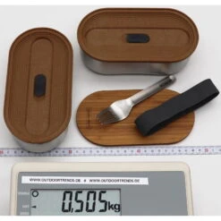 Black+blum Stainless Steel Bento Box - Proviantdose -Trangian Verkaufe black blum stainless steel bento box proviantdose bbl bam bt l016 5