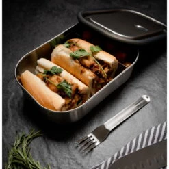 Black+blum Stainless Steel Lunchbox 1 Liter - Edelstahl-Proviantdose 13 Black+blum Stainless Steel Lunchbox 1 Liter - Edelstahl-Proviantdose -Trangian Verkaufe black blum stainless steel lunchbox 1 liter edelstahl proviantdose bbl bam ss l003 8