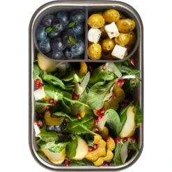 Black+blum Stainless Steel Sandwich Box 1,25 Liter - Edelstahl-Proviantdose -Trangian Verkaufe black blum stainless steel sandwich box 1 25 liter edelstahl proviantdose bbl bam sb l003 5