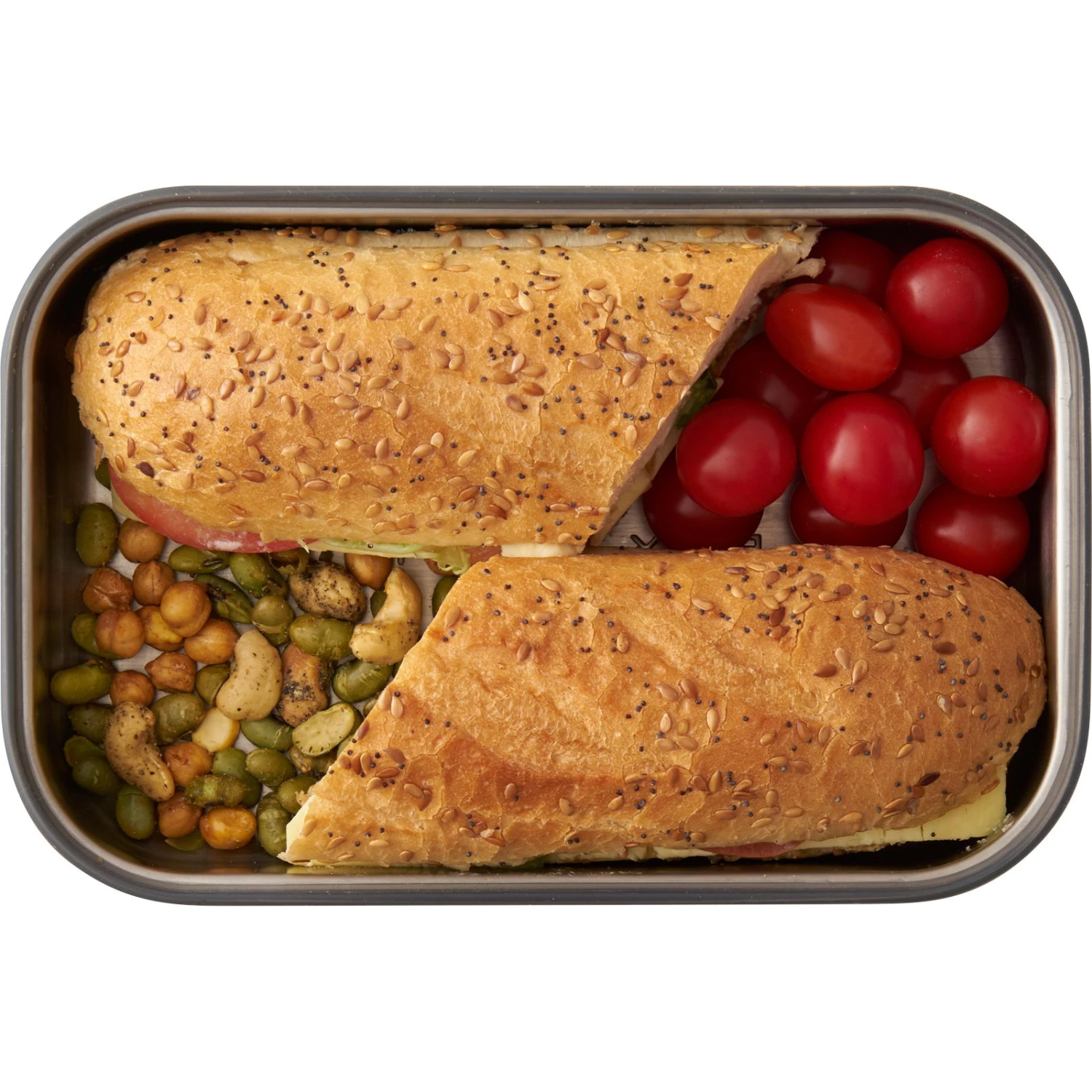 Black+blum Stainless Steel Sandwich Box 900 Ml - Edelstahl-Proviantdose 4 Black+blum Stainless Steel Sandwich Box 900 Ml - Edelstahl-Proviantdose – Bild 4