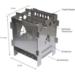 Bushcraft Essentials Bushbox Set - HOBO-Kocher -Trangian Verkaufe bushcraft essentials bushbox set hobo kocher bce 036 3