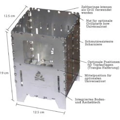 Bushcraft Essentials Bushbox XL Profi Set - HOBO Kocher -Trangian Verkaufe bushcraft essentials bushbox xl profi set hobo kocher bce 024 2