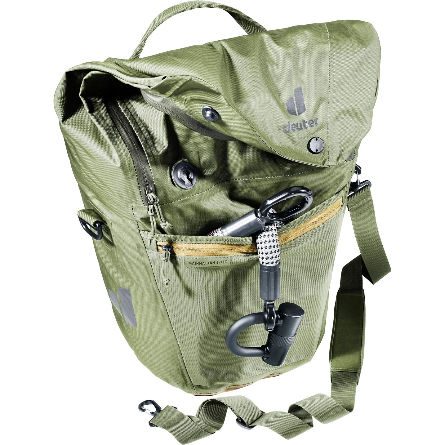 Deuter Mainhattan 17+10 - Hinterrad-Fahrrad-Tasche 4 Deuter Mainhattan 17+10 - Hinterrad-Fahrrad-Tasche – Bild 4