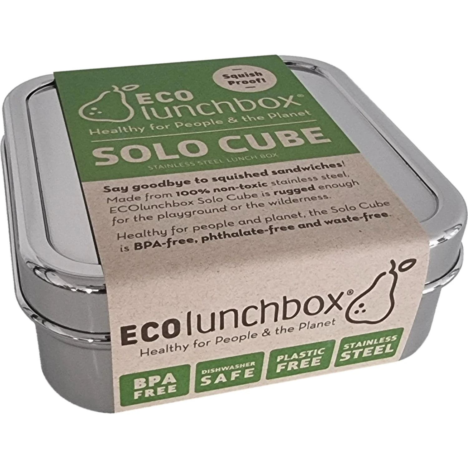 ECOlunchbox Solo Cube - Proviantdose 1 ECOlunchbox Solo Cube - Proviantdose