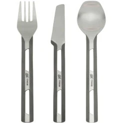 Esbit Titanium Cutlery Set - Besteckset -Trangian Verkaufe esbit titanium cutlery set besteckset esb tc4 ti 2