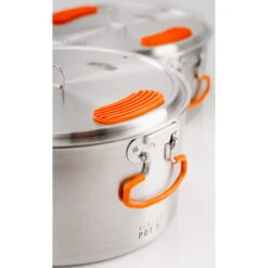 GSI Galcier Stainless Base Camper Medium Set - Kochset 18 GSI Galcier Stainless Base Camper Medium Set - Kochset -Trangian Verkaufe gsi galcier stainless base camper medium set kochset 68183 7