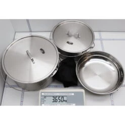 GSI Galcier Stainless Troop Cookset - Kochset -Trangian Verkaufe gsi galcier stainless troop cookset kochset 68208 6