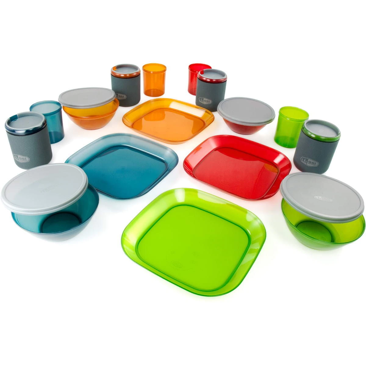 GSI Infinity 4 Person Deluxe Tableset - Geschirrset 1 GSI Infinity 4 Person Deluxe Tableset - Geschirrset