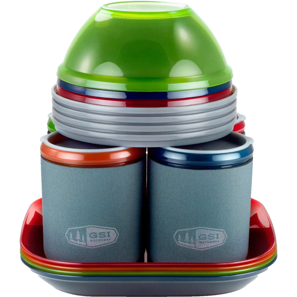 GSI Infinity 4 Person Deluxe Tableset - Geschirrset 2 GSI Infinity 4 Person Deluxe Tableset - Geschirrset – Bild 2