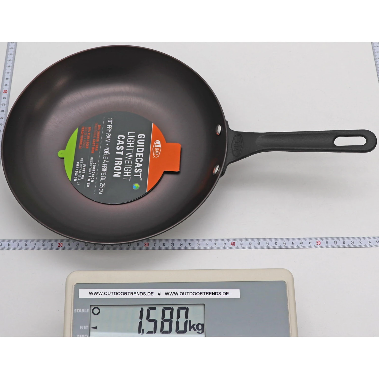 GSI Lite Cast Frying Pan 10 - Eisenpfanne 2 GSI Lite Cast Frying Pan 10 - Eisenpfanne – Bild 2