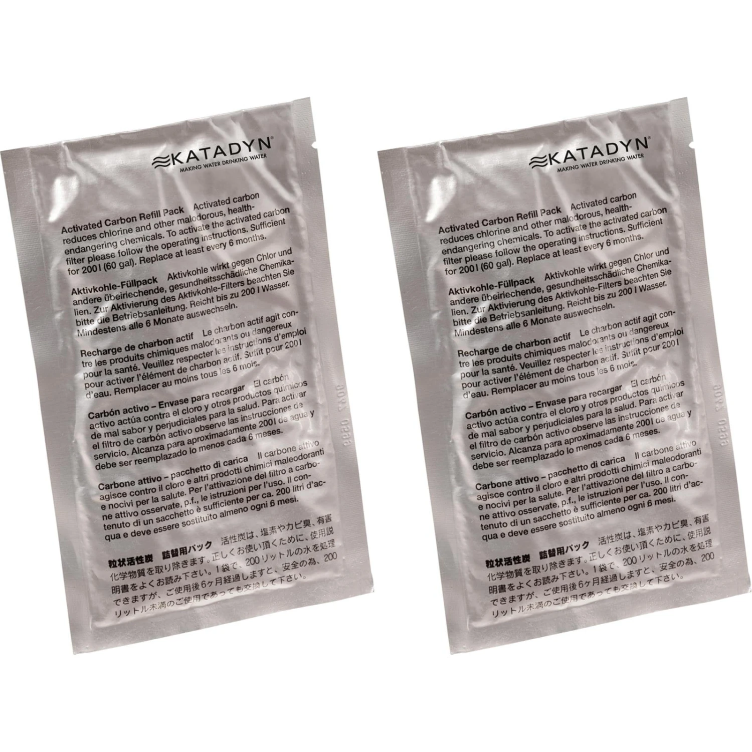 Katadyn Vario Aktivkohle Nachfüllpack 1 Katadyn Vario Aktivkohle Nachfüllpack