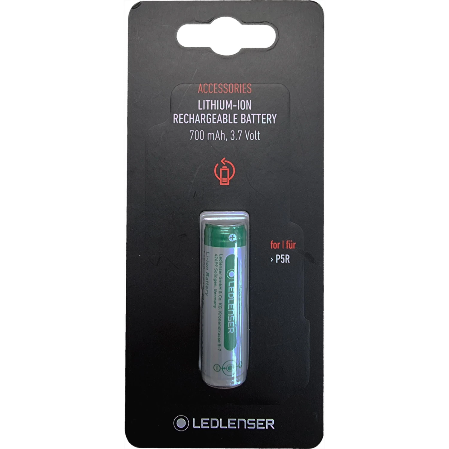 Ledlenser Lithium-Ionen Rechargeable Battery 3,7 V / 700 MAh - Ersatzbatterie 1 Ledlenser Lithium-Ionen Rechargeable Battery 3,7 V / 700 MAh - Ersatzbatterie