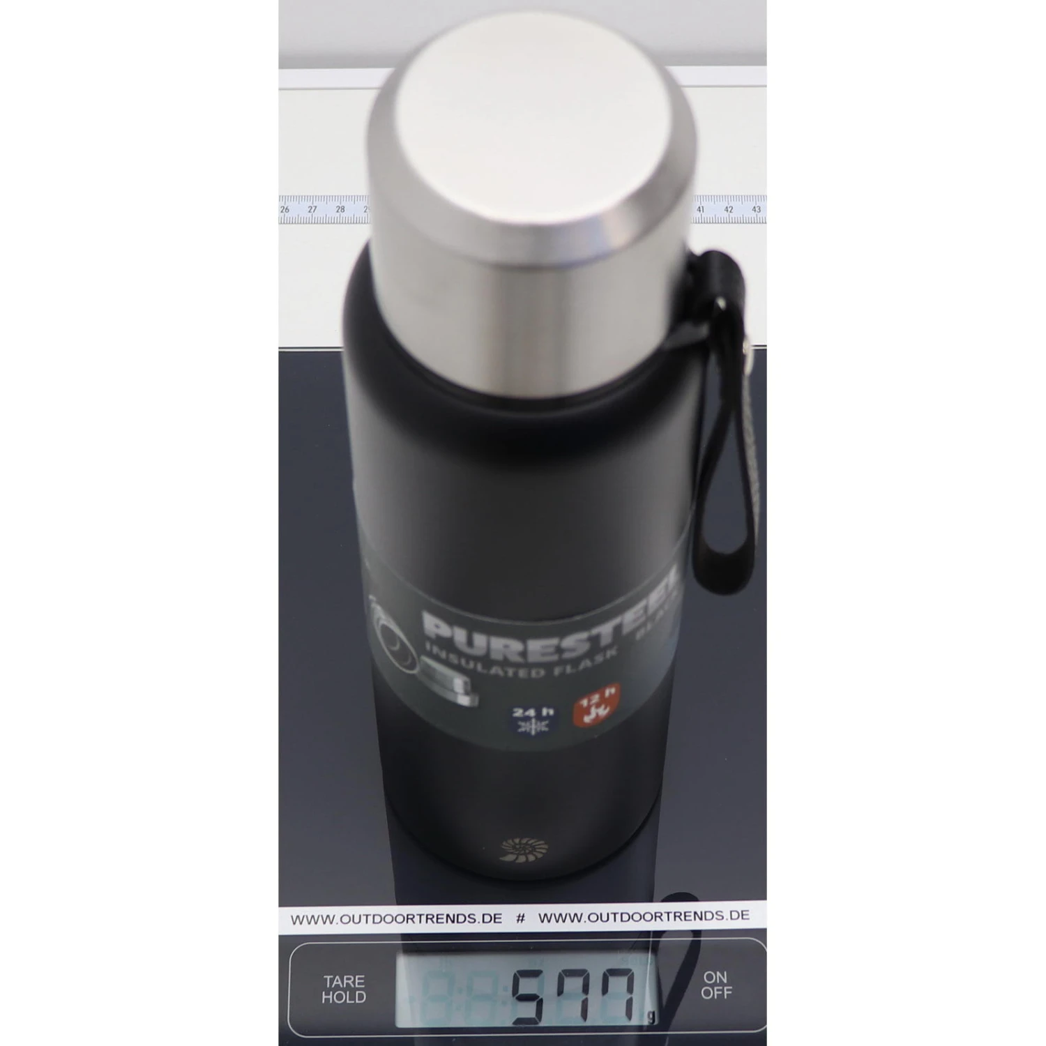 Origin Outdoors PureSteel 1 L - Isolierflasche 6 Origin Outdoors PureSteel 1 L - Isolierflasche – Bild 6