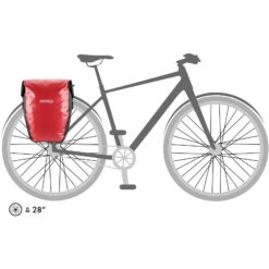 ORTLIEB Back-Roller City - Gepäckträgertaschen -Trangian Verkaufe ortlieb back roller city hinterradtasche rot schwarz ol f5002 7