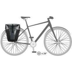 ORTLIEB Back-Roller XL - Gepäckträgertaschen -Trangian Verkaufe ortlieb back roller pro classic gepaecktraegertasche granit schwarz ol f5352 15