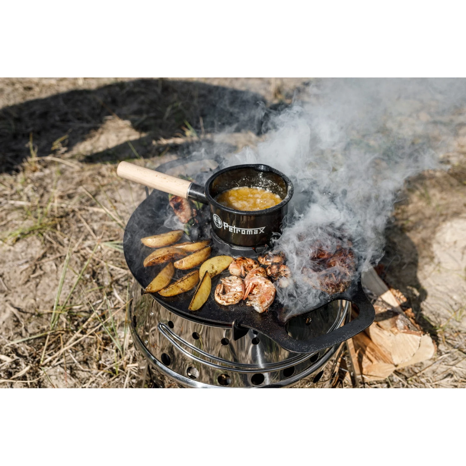 Petromax Atago-plate-c - Kochaufsatz Für Atago Grillplatte 3 Petromax Atago-plate-c - Kochaufsatz Für Atago Grillplatte – Bild 3