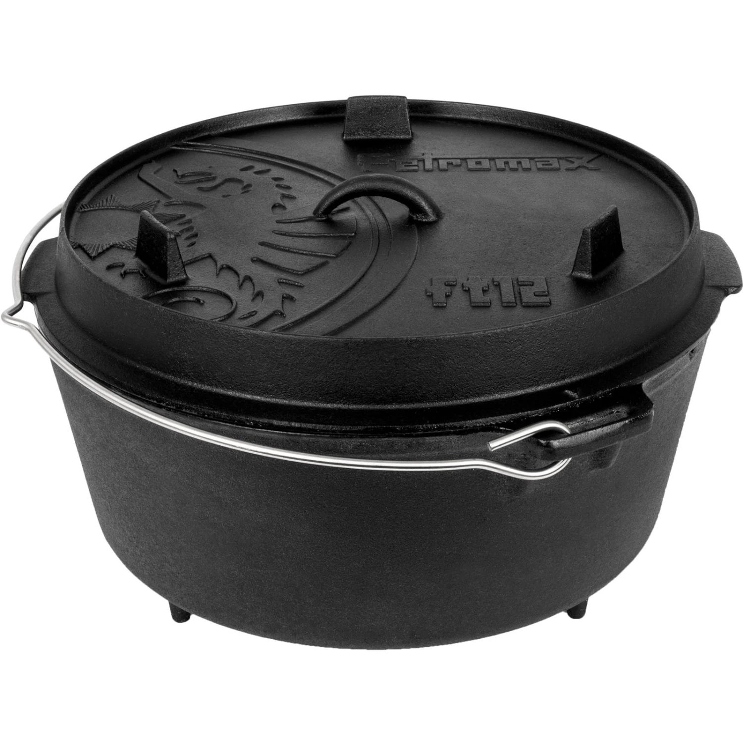 Petromax Feuertopf Ft12 Mit Füßen - Dutch Oven 2 Petromax Feuertopf Ft12 Mit Füßen - Dutch Oven – Bild 2