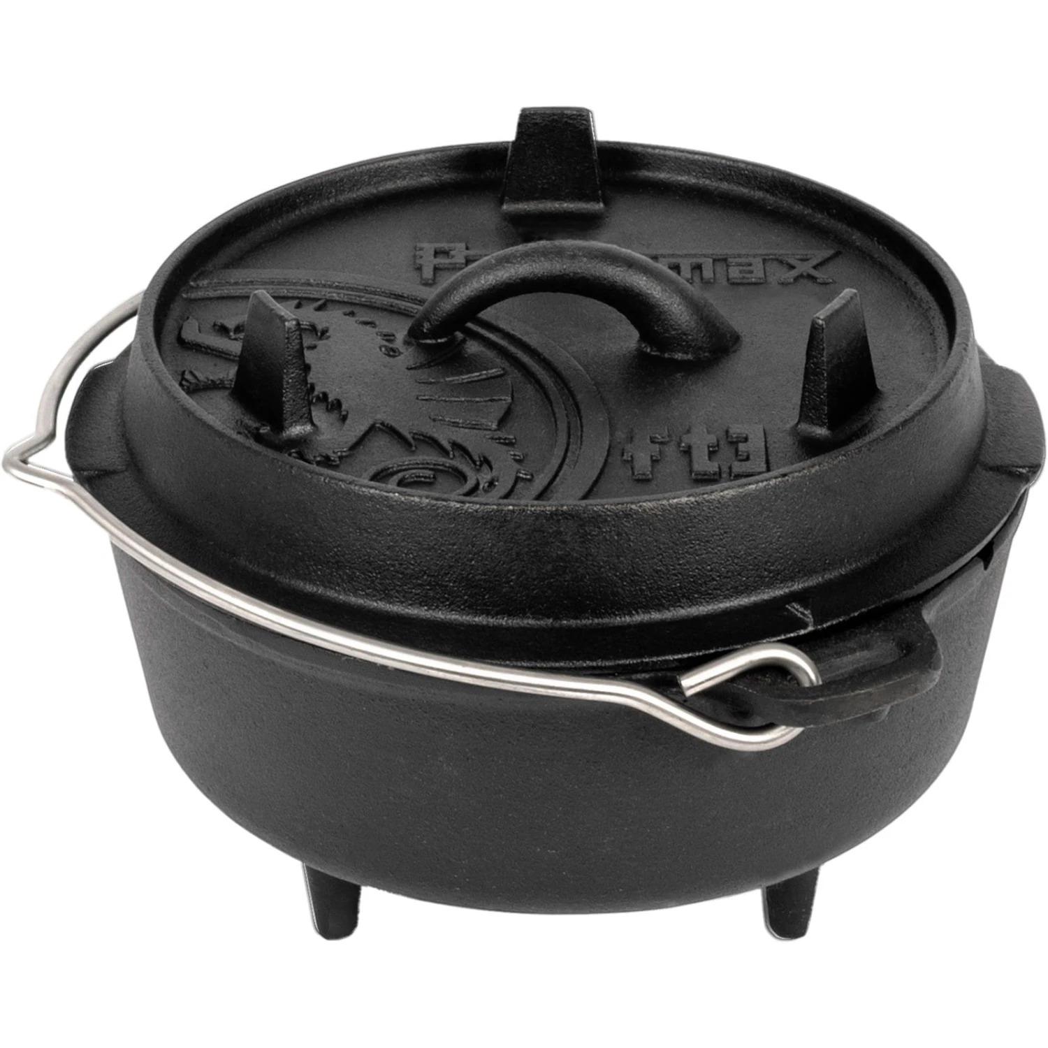 Petromax Feuertopf Ft3 Mit Füßen - Dutch Oven 2 Petromax Feuertopf Ft3 Mit Füßen - Dutch Oven – Bild 2