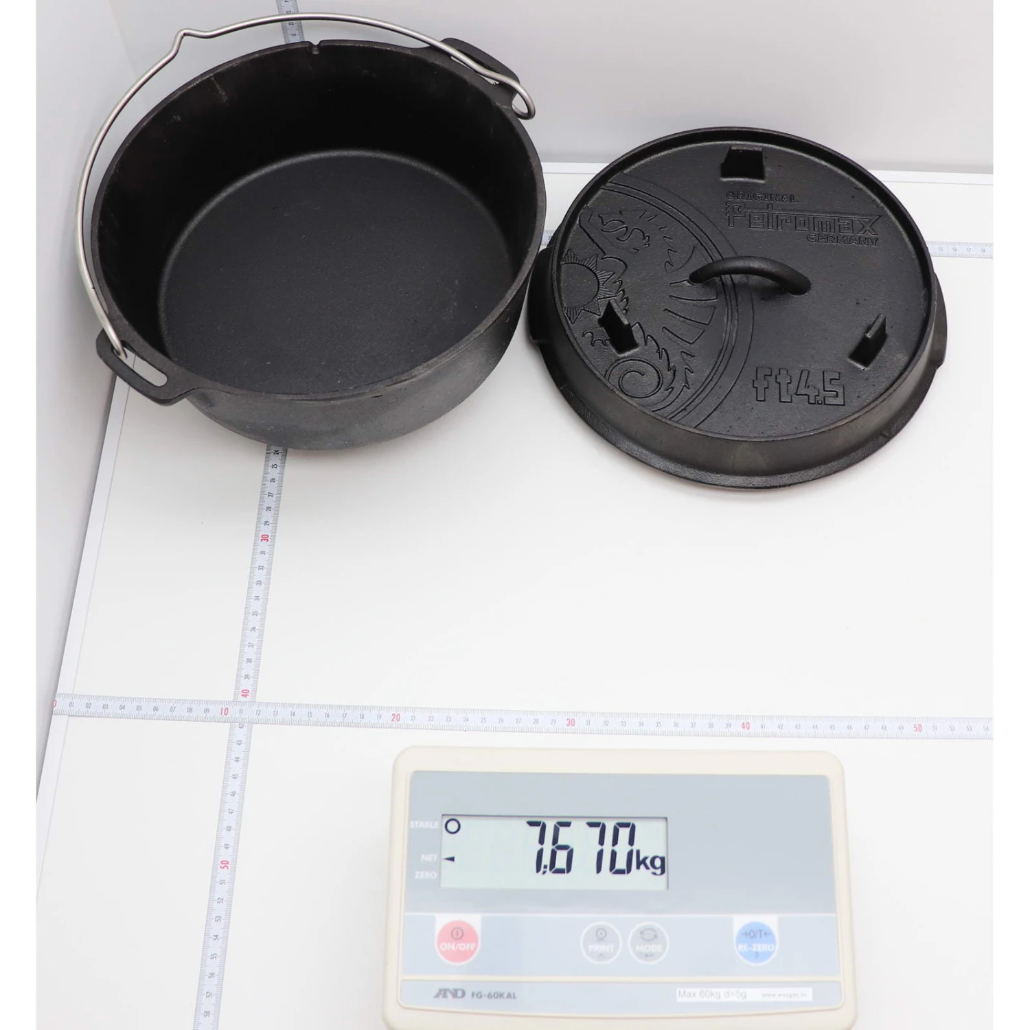 Petromax Feuertopf Ft4.5 Mit Füßen - Dutch Oven 4 Petromax Feuertopf Ft4.5 Mit Füßen - Dutch Oven – Bild 4