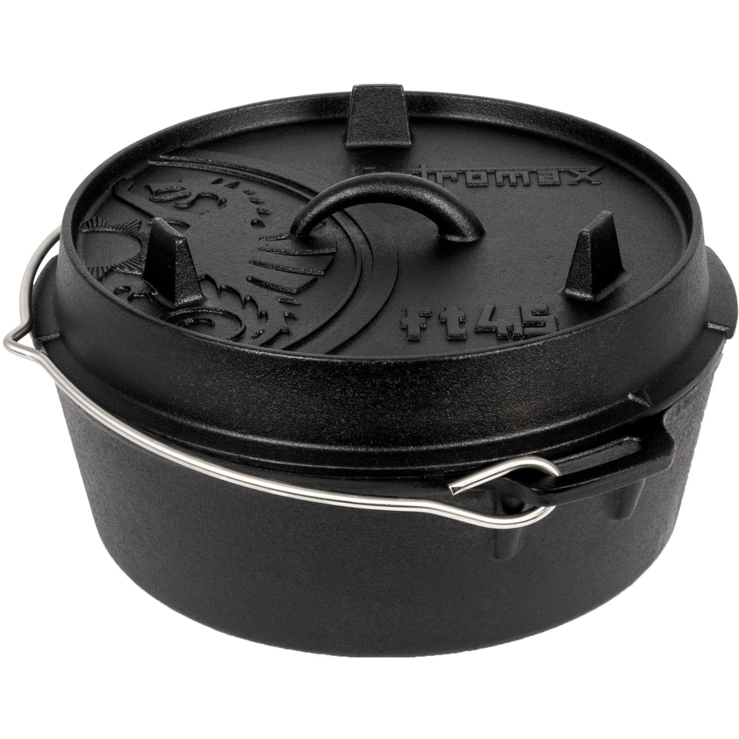 Petromax Feuertopf Ft4.5-t Ohne Füße - Dutch Oven 1 Petromax Feuertopf Ft4.5-t Ohne Füße - Dutch Oven