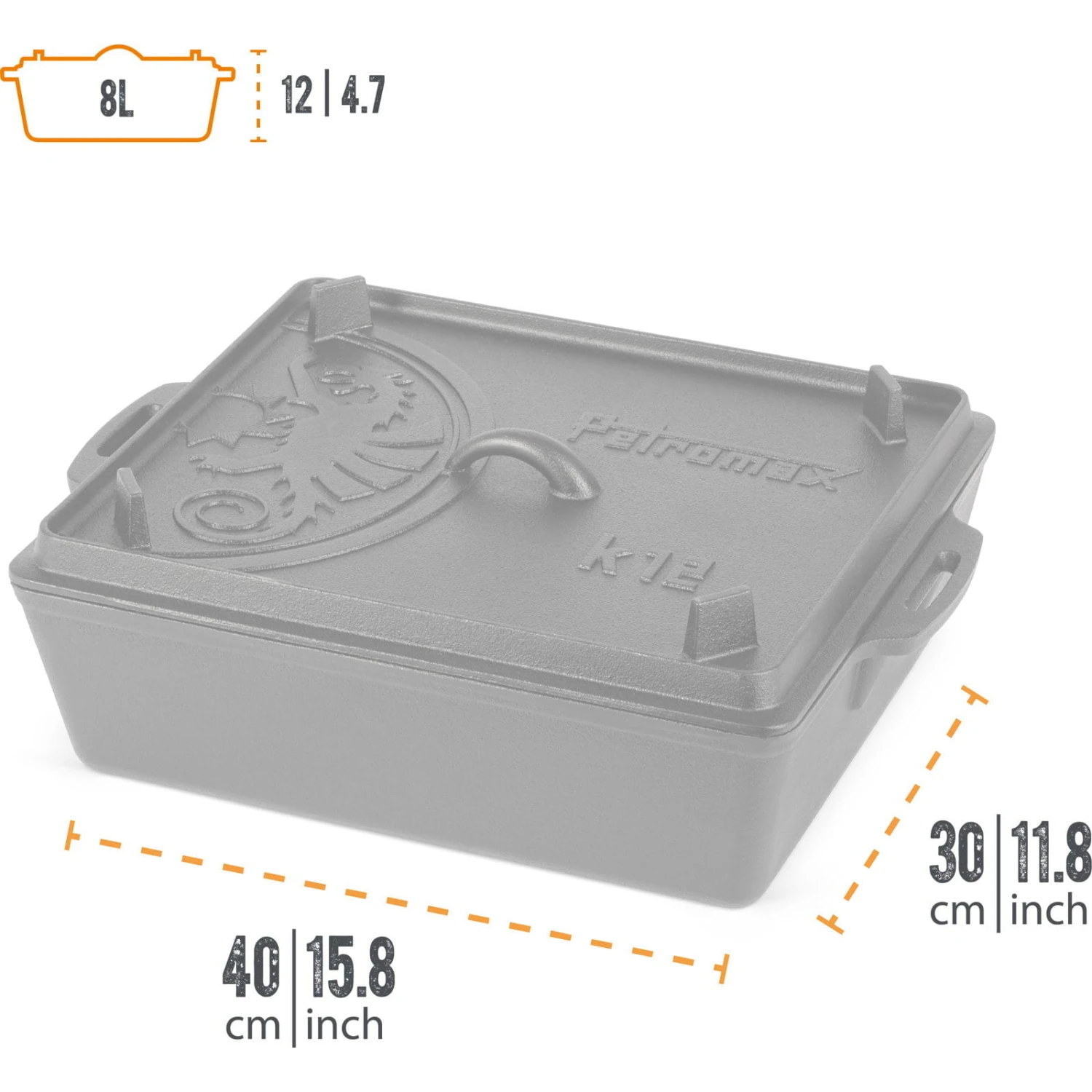 Petromax Kastenform K12 6 Petromax Kastenform K12 – Bild 6