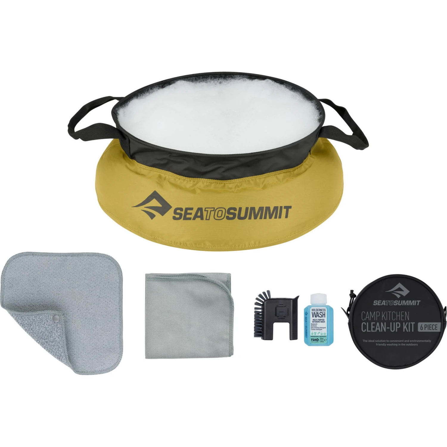 Sea To Summit Camp Kitchen Clean-Up Kit - Waschset 1 Sea To Summit Camp Kitchen Clean-Up Kit - Waschset