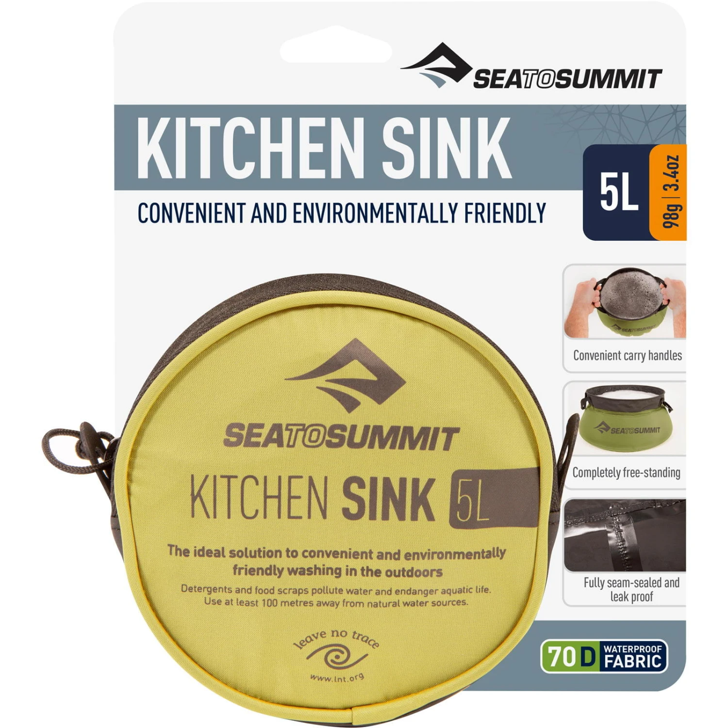 Sea To Summit Kitchen Sink - 5 Liter Waschschüssel 2 Sea To Summit Kitchen Sink - 5 Liter Waschschüssel – Bild 2