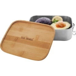 Tatonka Lunch Box I Bamboo 1000 Ml - Edelstahl-Proviantdose -Trangian Verkaufe tatonka lunch box i bamboo 1000 ml edelstahl proviantdose stainless tat 4205 000 2