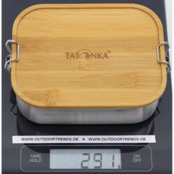 Tatonka Lunch Box I Bamboo 800 Ml - Edelstahl-Proviantdose -Trangian Verkaufe tatonka lunch box i bamboo 800 ml edelstahl proviantdose stainless tat 4204 000 3