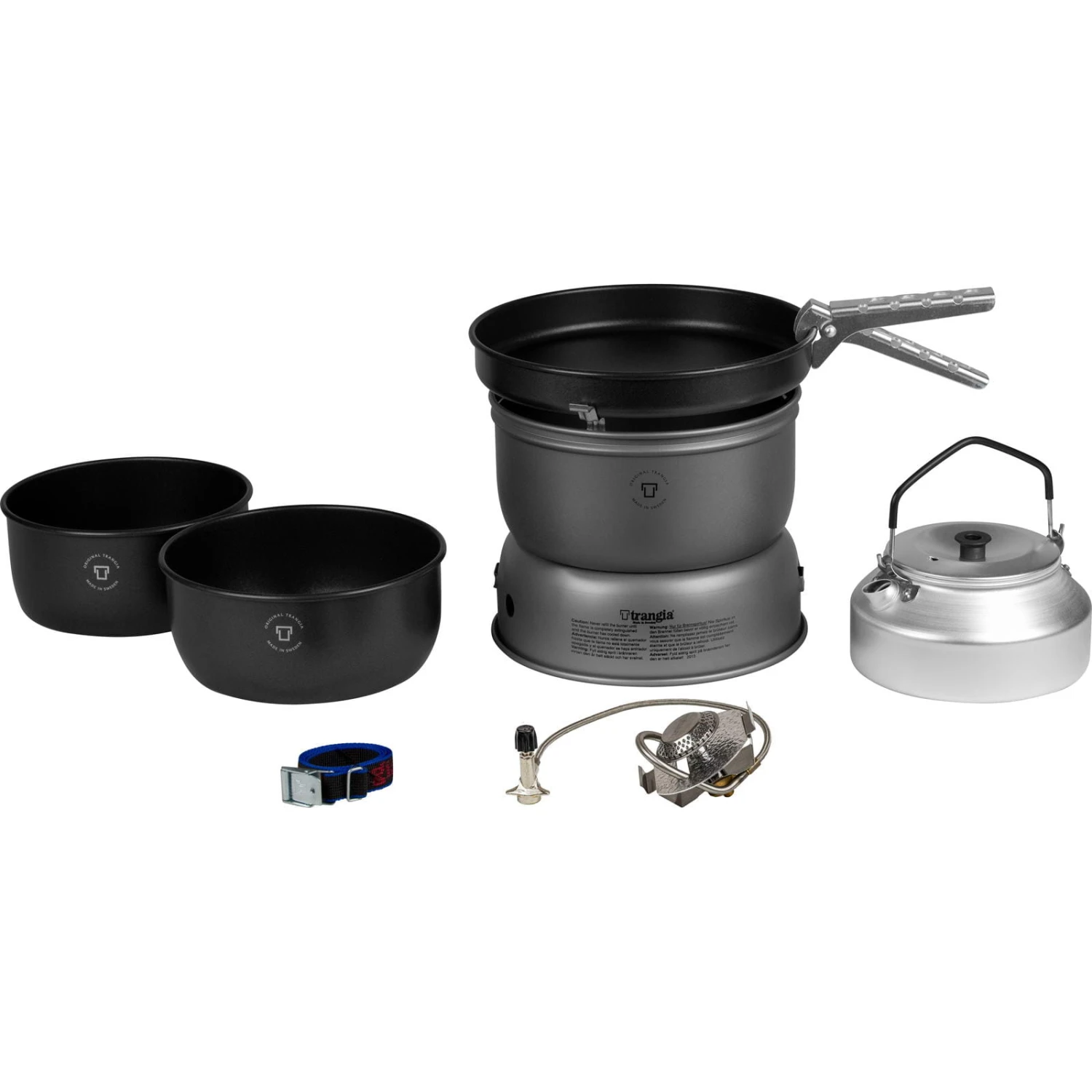 Trangia Sturmkocher Set Groß 25-6 HA Gas - Mit Wasserkessel 1 Trangia Sturmkocher Set Groß 25-6 HA Gas - Mit Wasserkessel