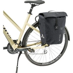 VAUDE ReCycle Commute Single - Hinterrad-Tasche -Trangian Verkaufe vaude recycle commute single hinterrad tasche black vau 16071 0100 16